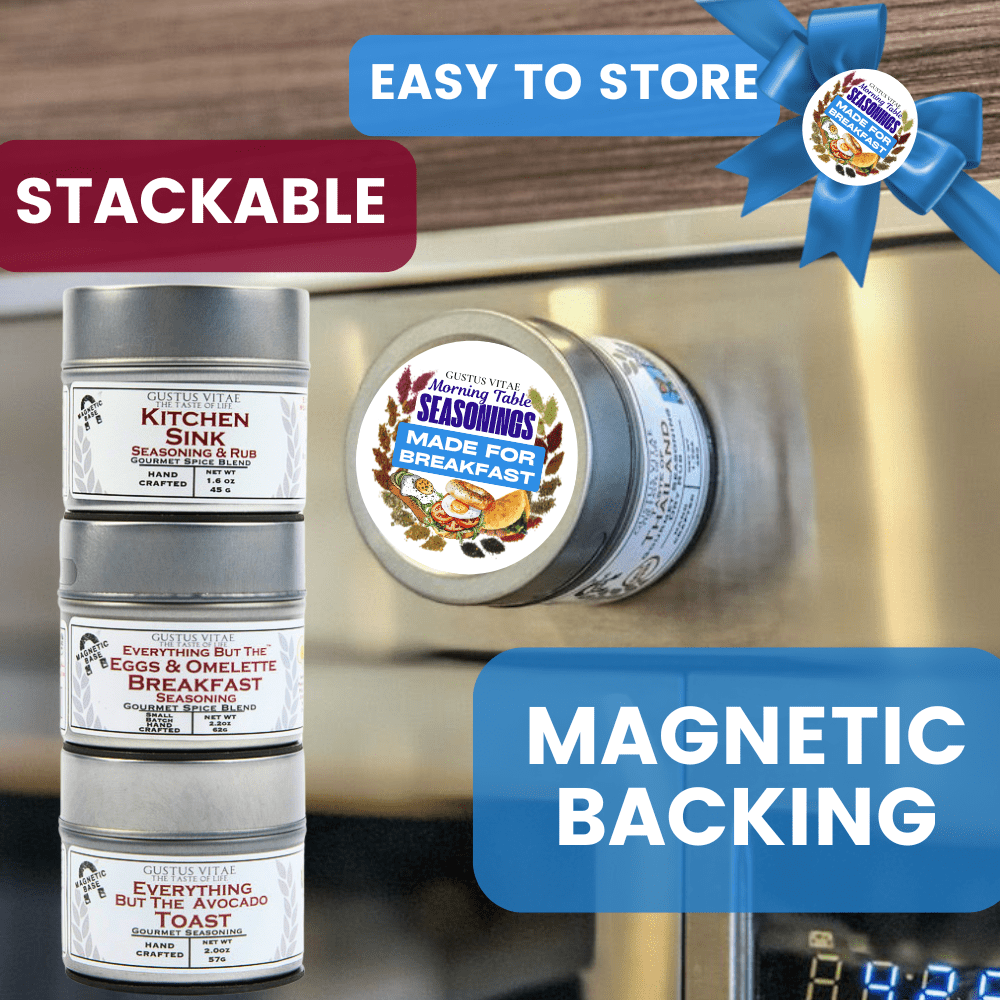 Made for Breakfast: The Morning Table Seasonings | Gift Pack Set of 3 - BBQRubs.com