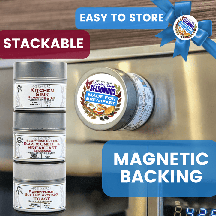 Made for Breakfast: The Morning Table Seasonings | Gift Pack Set of 3
