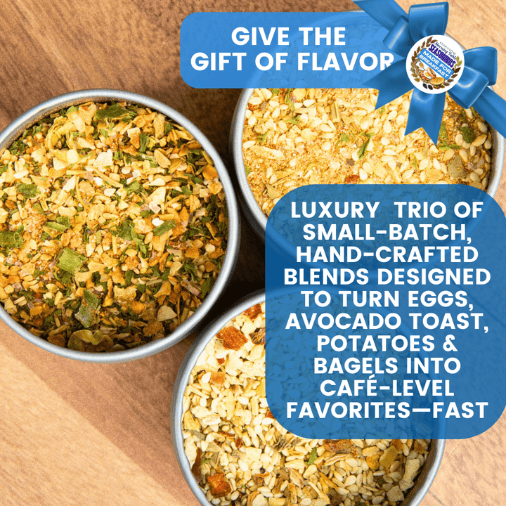 Made for Breakfast: The Morning Table Seasonings | Gift Pack Set of 3