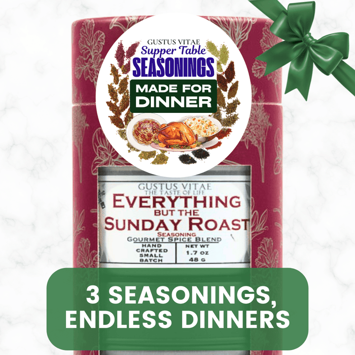Made for Dinner: Supper Table Seasonings  | Gift Pack Set of 3