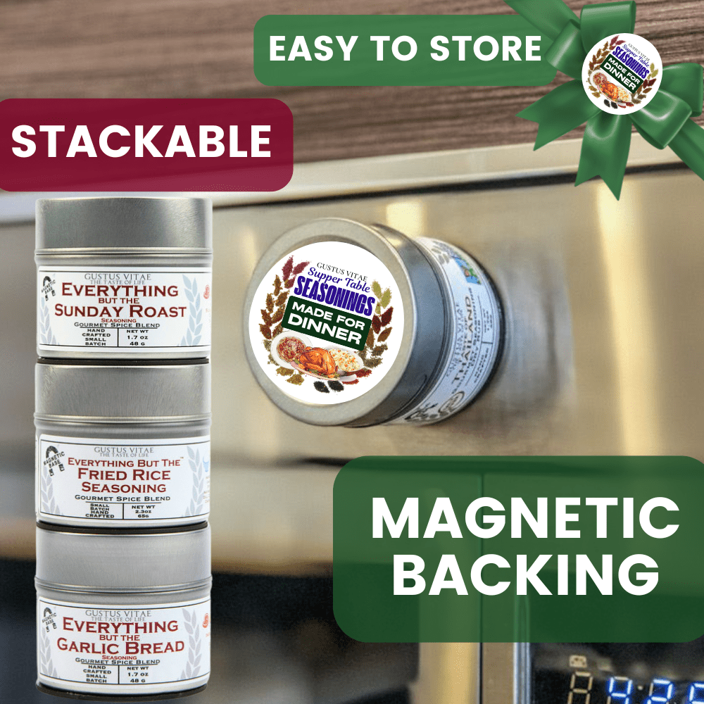 Made for Dinner: Supper Table Seasonings  | Gift Pack Set of 3