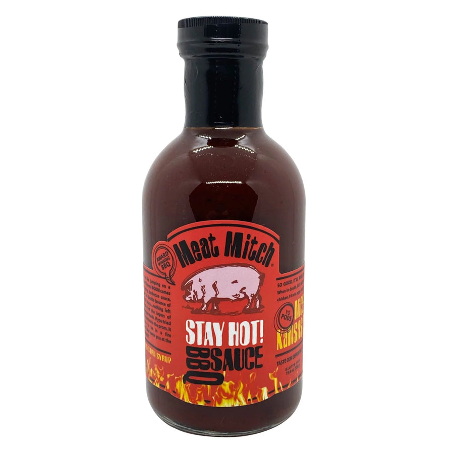 Meat Mitch Stay Hot! BBQ Sauce 19 oz - BBQRubs