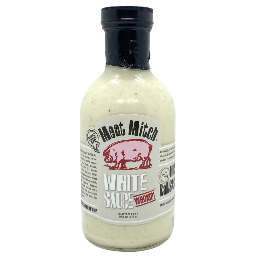 Meat Mitch White Sauce WHOMP! 16 oz - BBQRubs