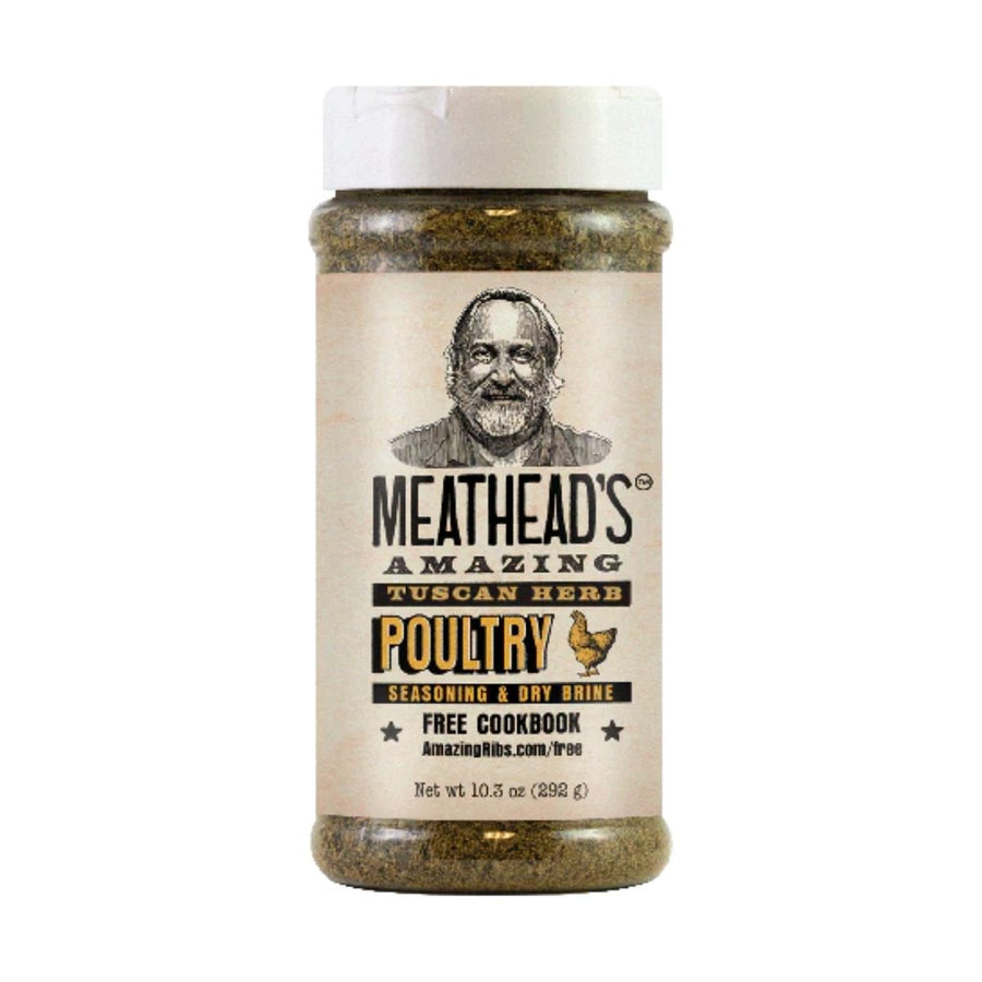 Meathead's Amazing Turscan Herb Poultry Seasoning & Dry Brine 10.3 oz - BBQRubs