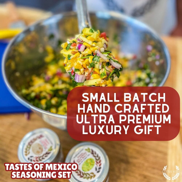 Mexican Seasoning Gift Set - Tastes of Mexico - Artisanal Spice Blends Six Pack - BBQRubs.com