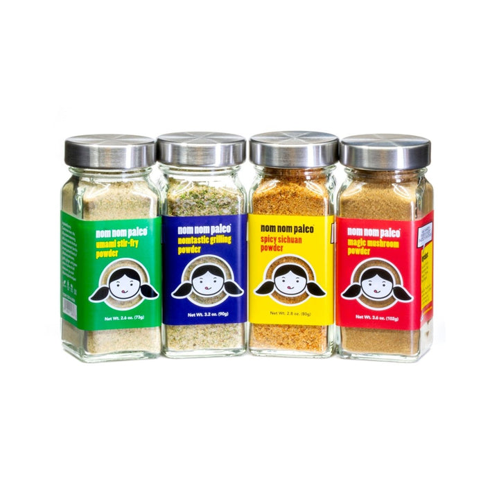 Nom Nom Paleo Seasoning Collection + Cookbook - BBQRubs.com