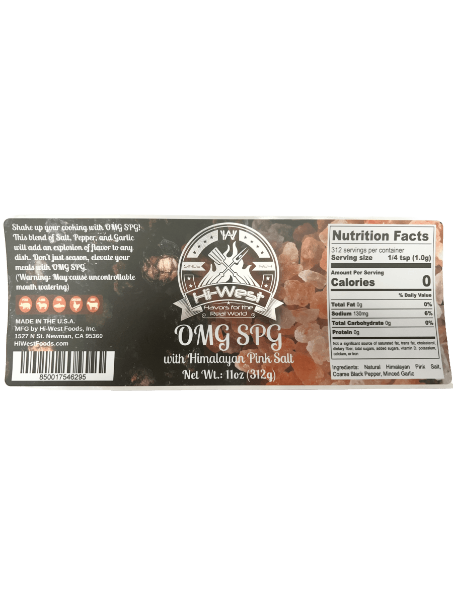OMG SPG Seasoning - BBQRubs.com