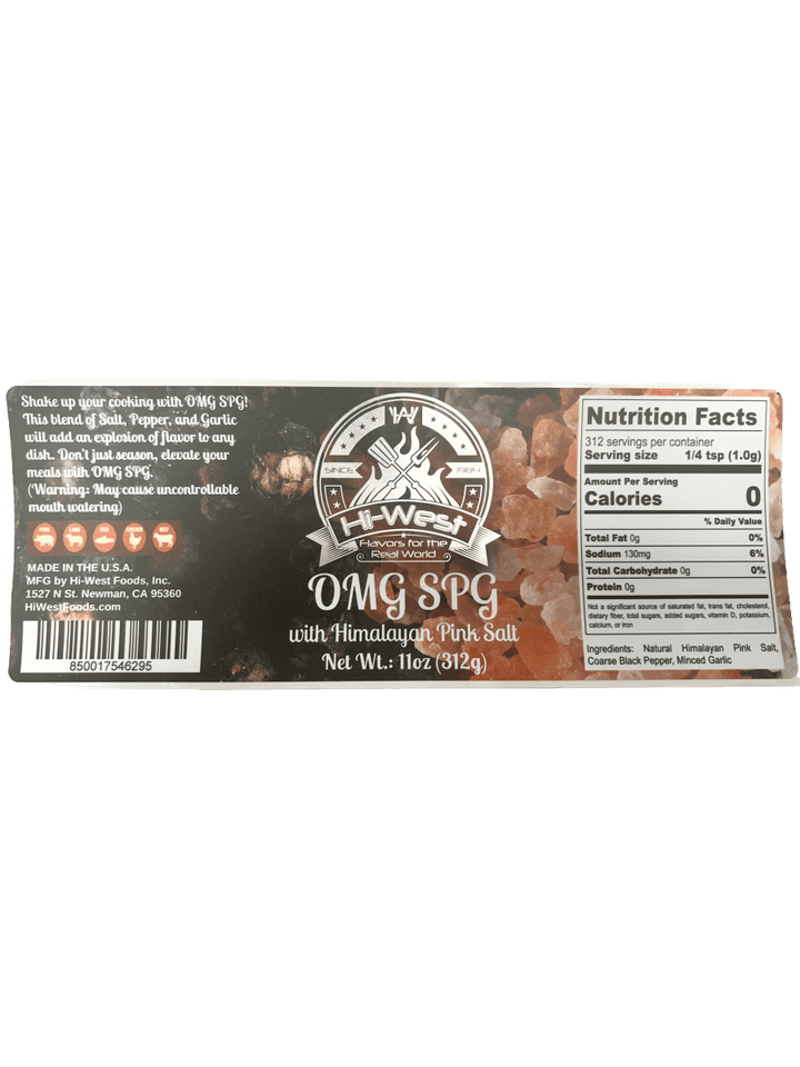 OMG SPG Seasoning - BBQRubs.com