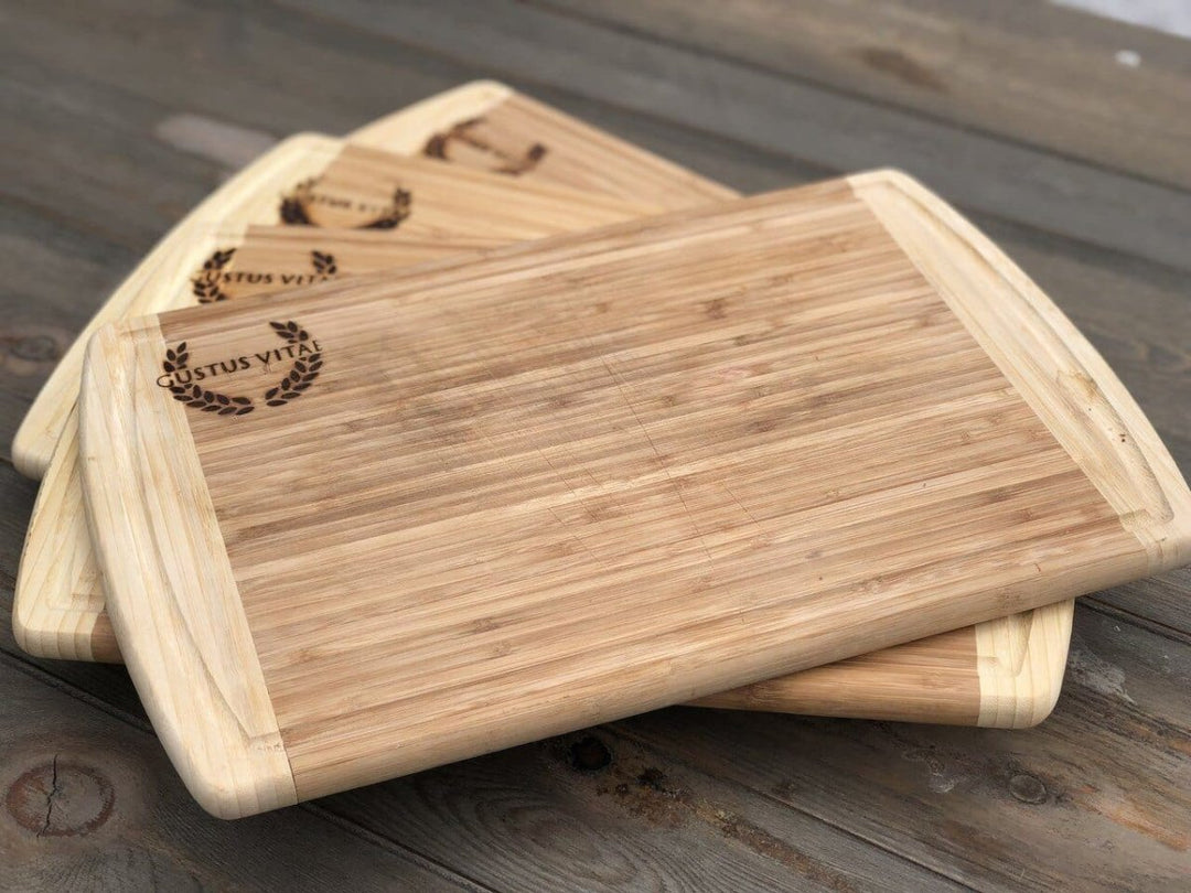 Organic Bamboo Cutting Board - BBQRubs.com