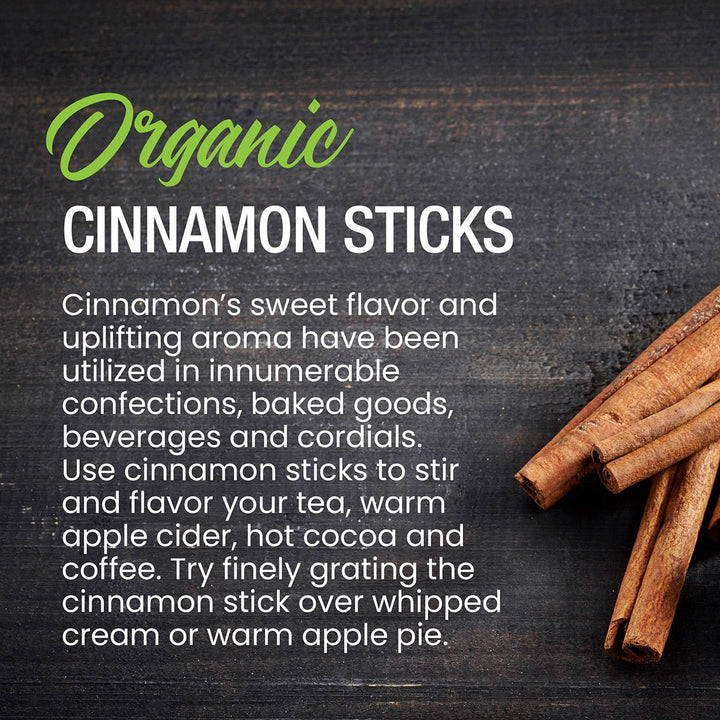 Organic Cinnamon Sticks - BBQRubs.com