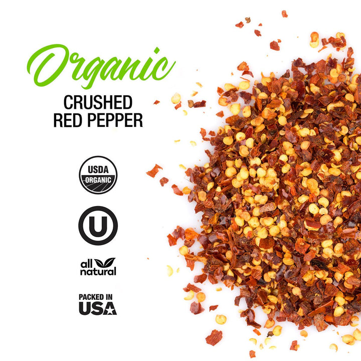 Organic Crushed Red Pepper - BBQRubs.com