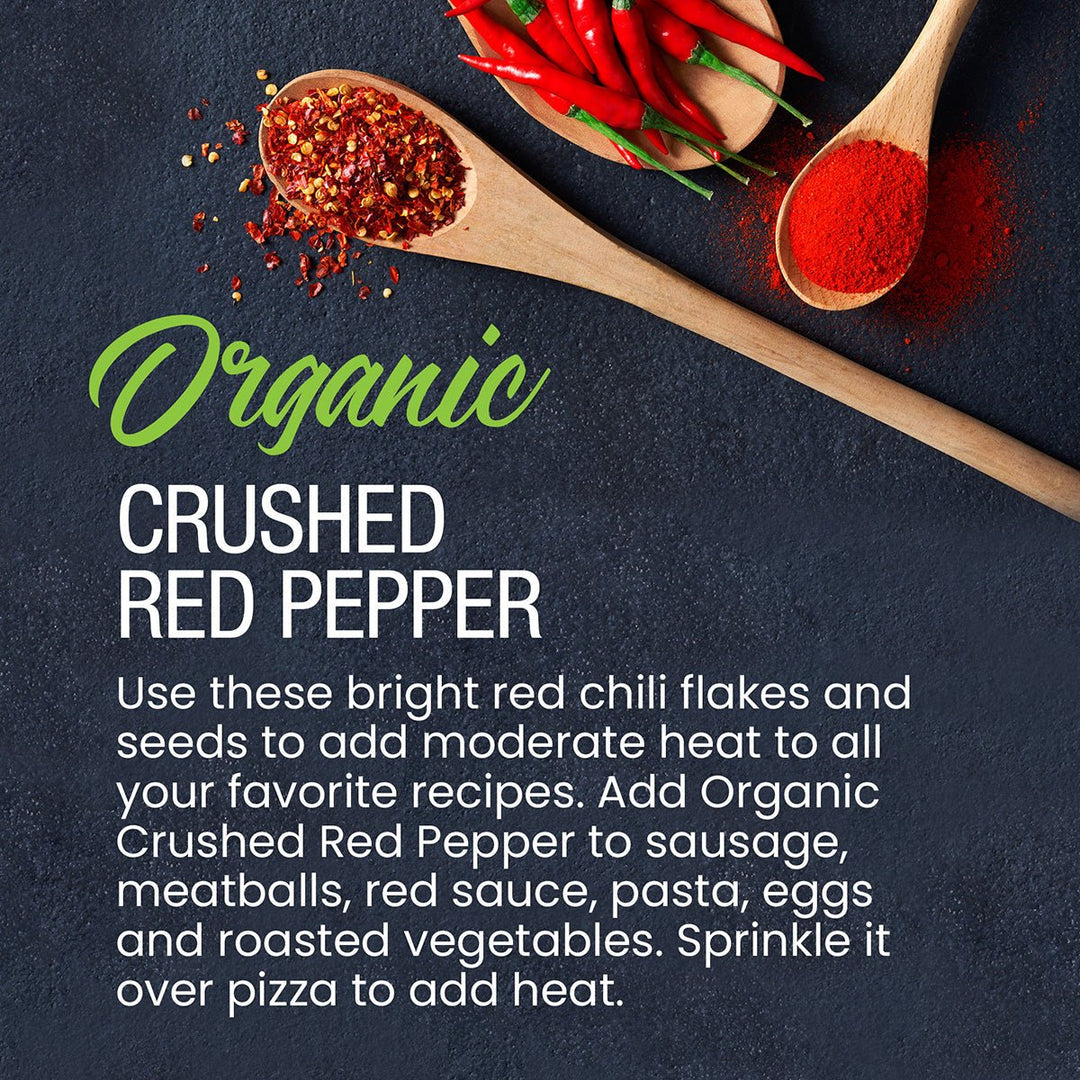Organic Crushed Red Pepper - BBQRubs.com