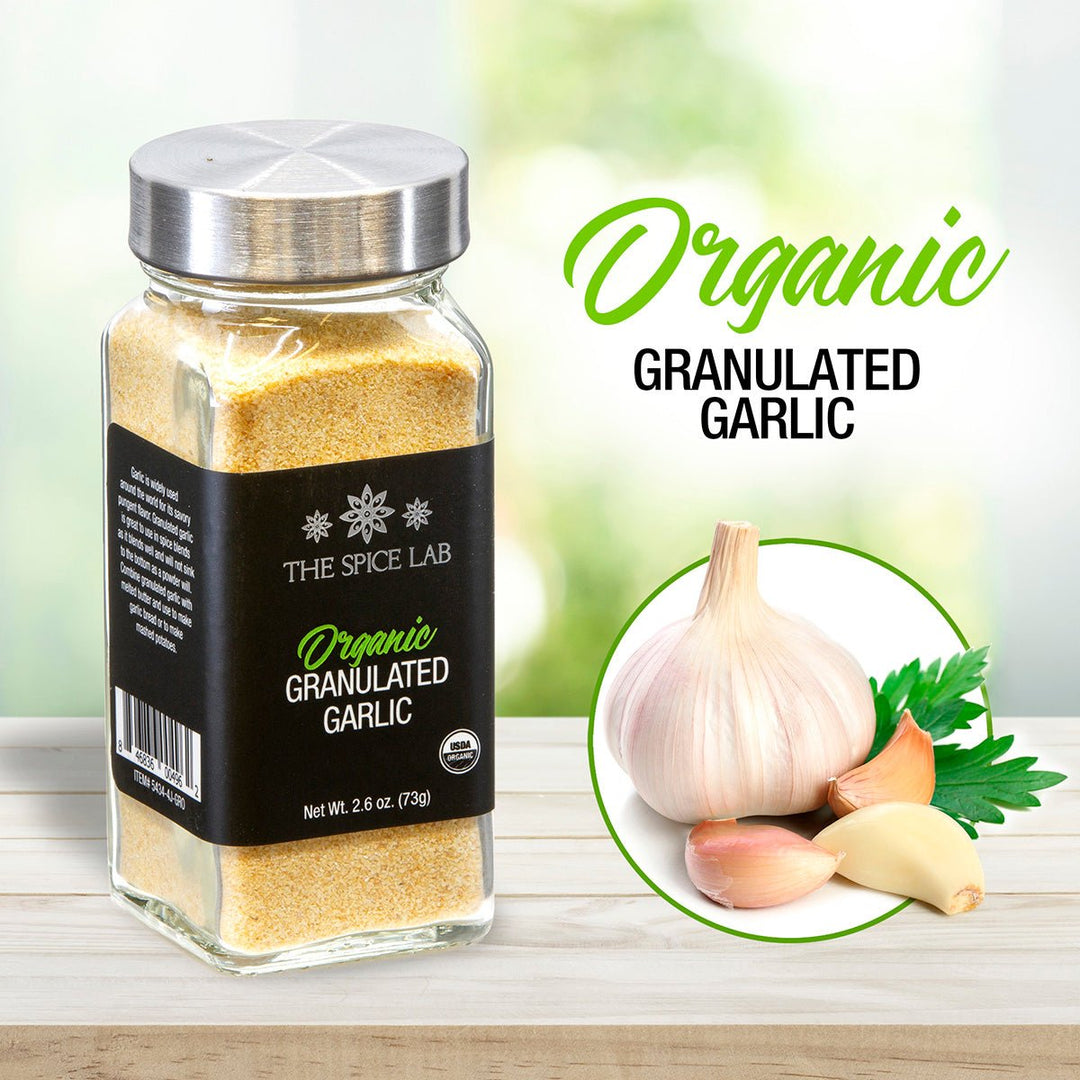 Organic Granulated Garlic - BBQRubs.com