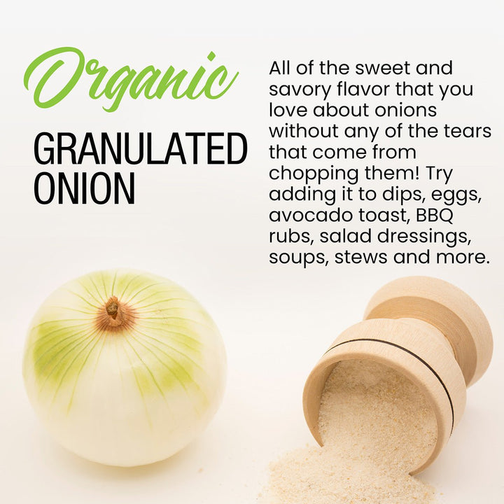 Organic Granulated Onion - BBQRubs.com