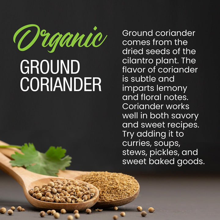 Organic Ground Coriander - BBQRubs.com
