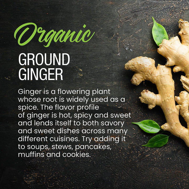 Organic Ground Ginger - BBQRubs.com