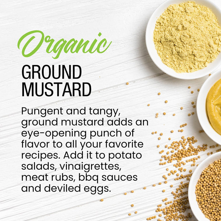 Organic Ground Mustard - BBQRubs.com