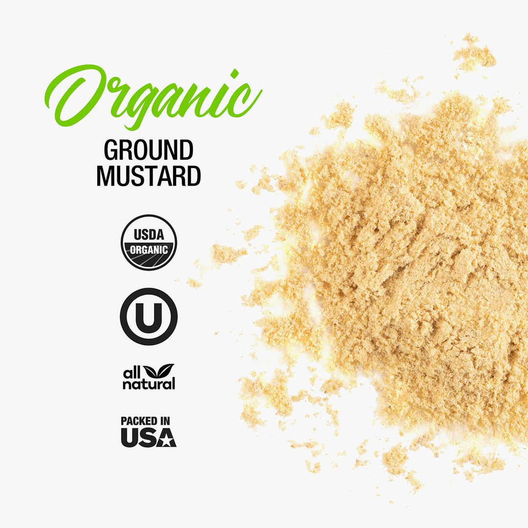Organic Ground Mustard - BBQRubs.com