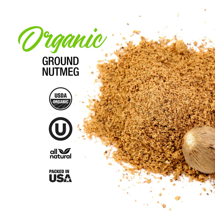 Organic Ground Nutmeg - BBQRubs.com