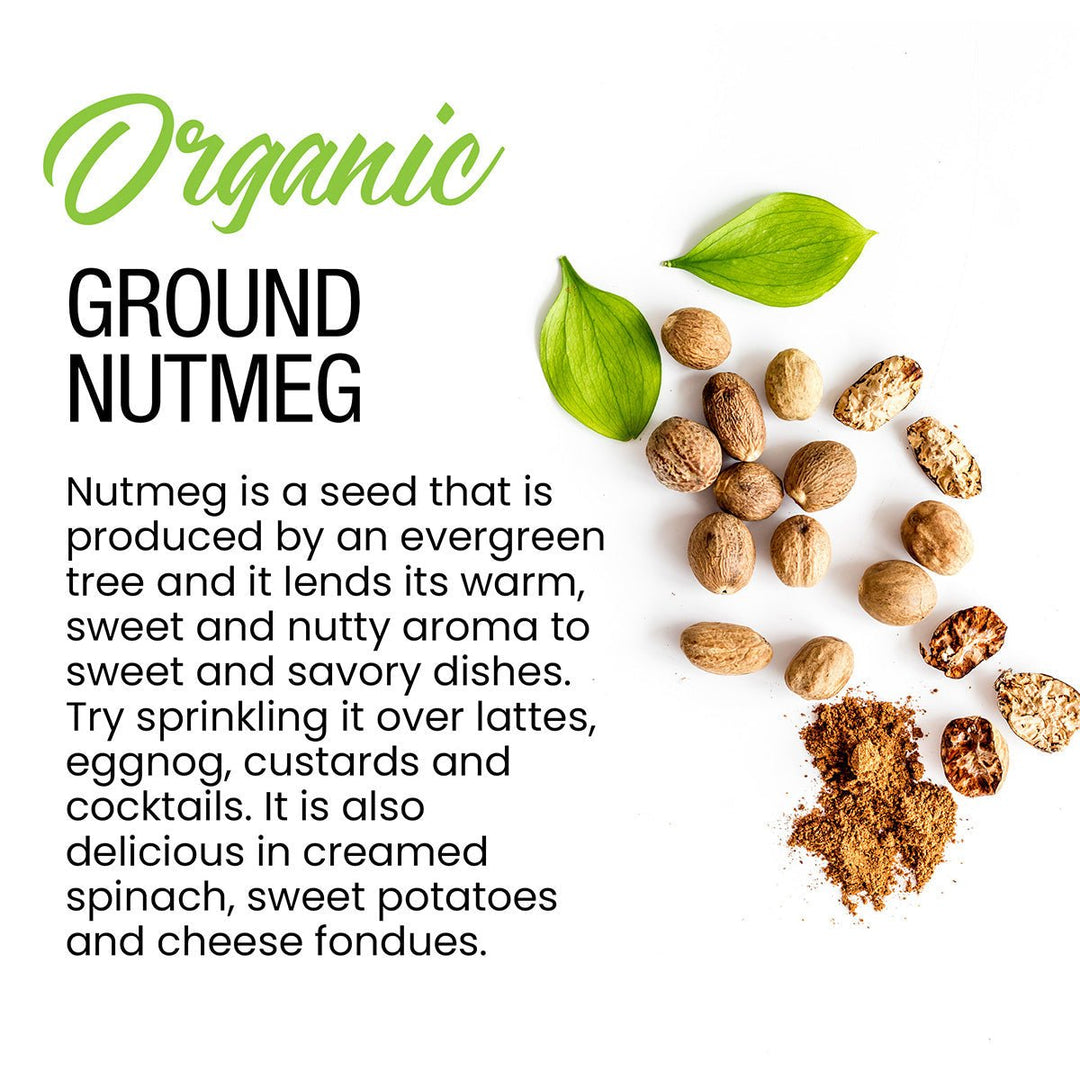 Organic Ground Nutmeg - BBQRubs.com