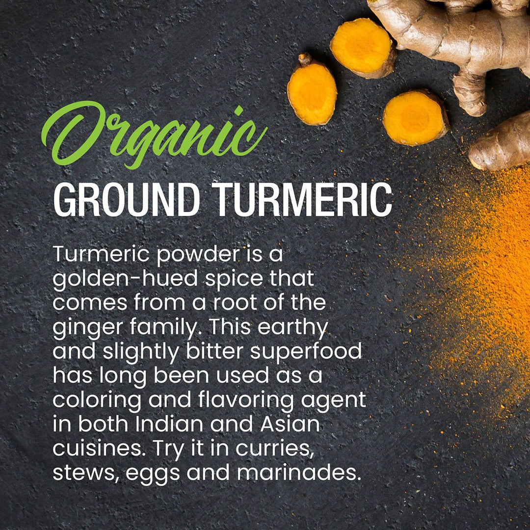Organic Ground Turmeric - BBQRubs.com