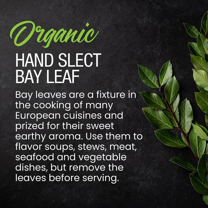 Organic Hand Select Bay Leaf - BBQRubs.com