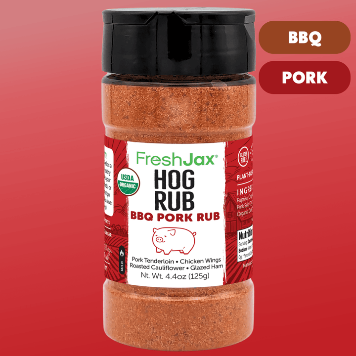 Organic Hog Rub – Low Sodium Sweet & Smoky Pork BBQ Seasoning - BBQRubs.com
