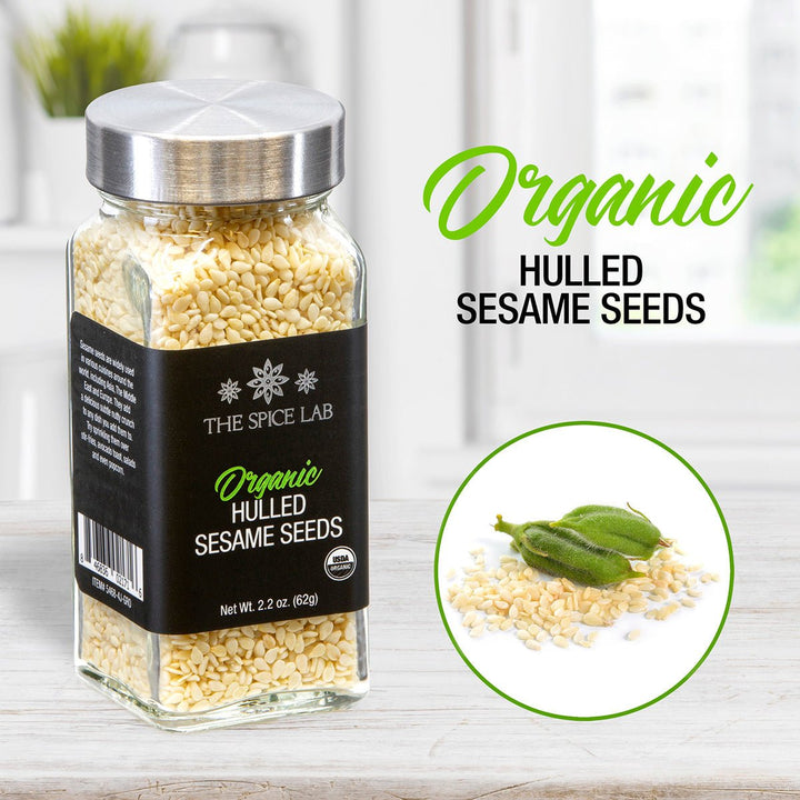 Organic Hulled Sesame Seeds - BBQRubs.com