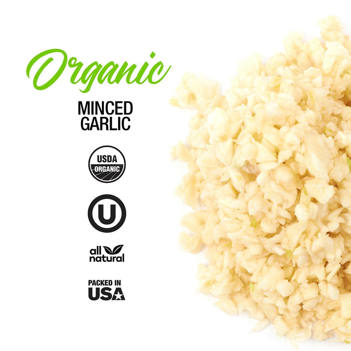 Organic Minced Garlic - BBQRubs.com