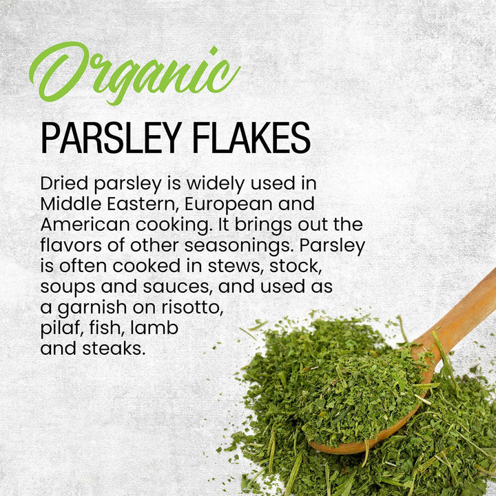 Organic Parsley Flakes - BBQRubs.com