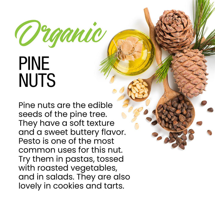 Organic Pine Nuts - BBQRubs.com
