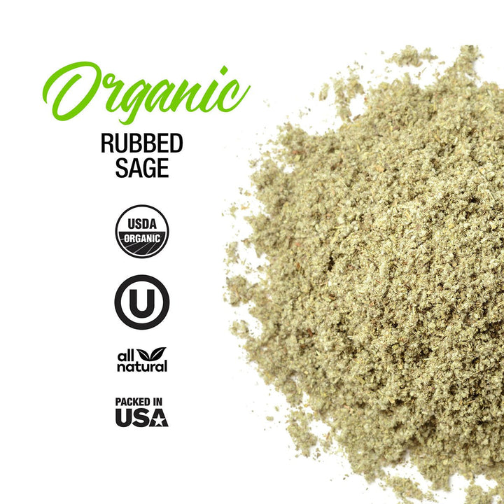 Organic Rubbed Sage - BBQRubs.com