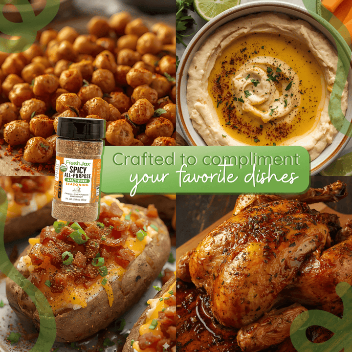 Organic Salt-Free Spicy All-Purpose Seasoning – Bold Heat No Sodium - BBQRubs.com