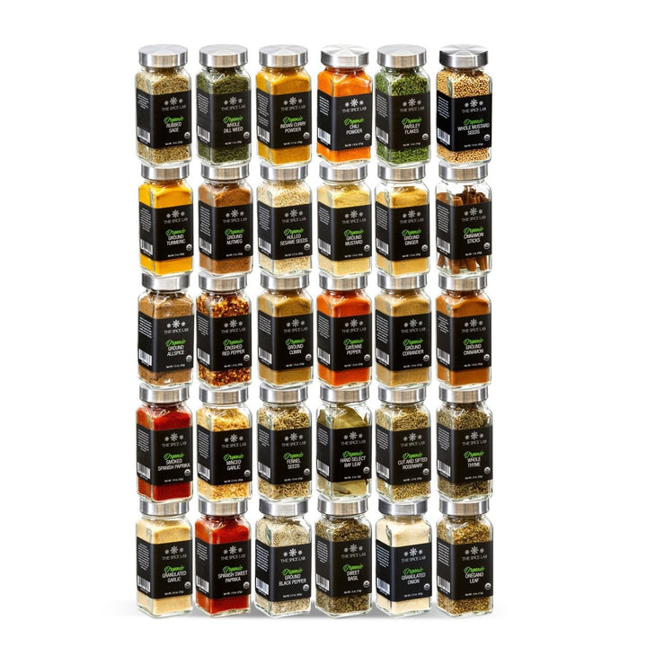 Organic Spice Complete Collection - 30 Jars - BBQRubs.com