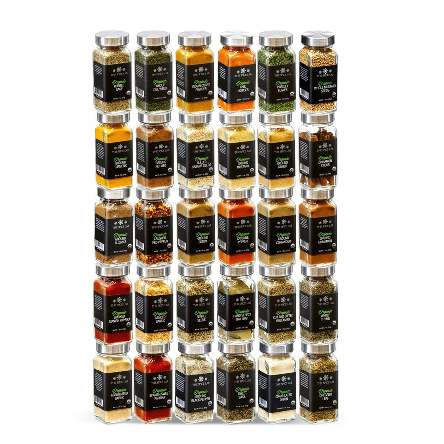 Organic Spice Complete Collection - 30 Jars - BBQRubs.com