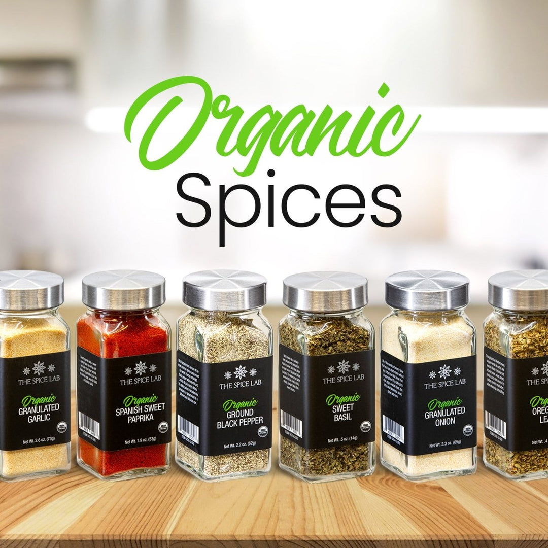 Organic Spice Set - 12 Jars - BBQRubs.com
