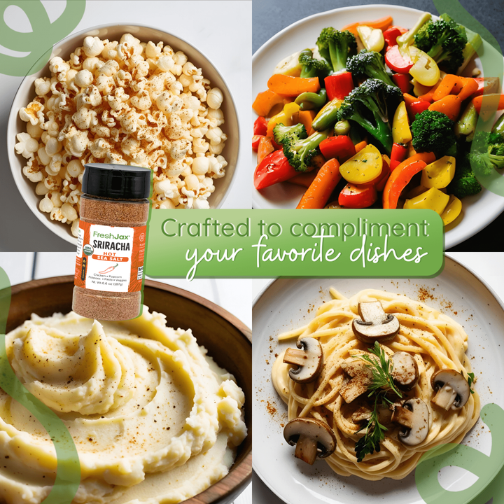 Organic Sriracha Hot Sea Salt Blend – Bold, Tangy Heat in Every Sprinkle - BBQRubs.com