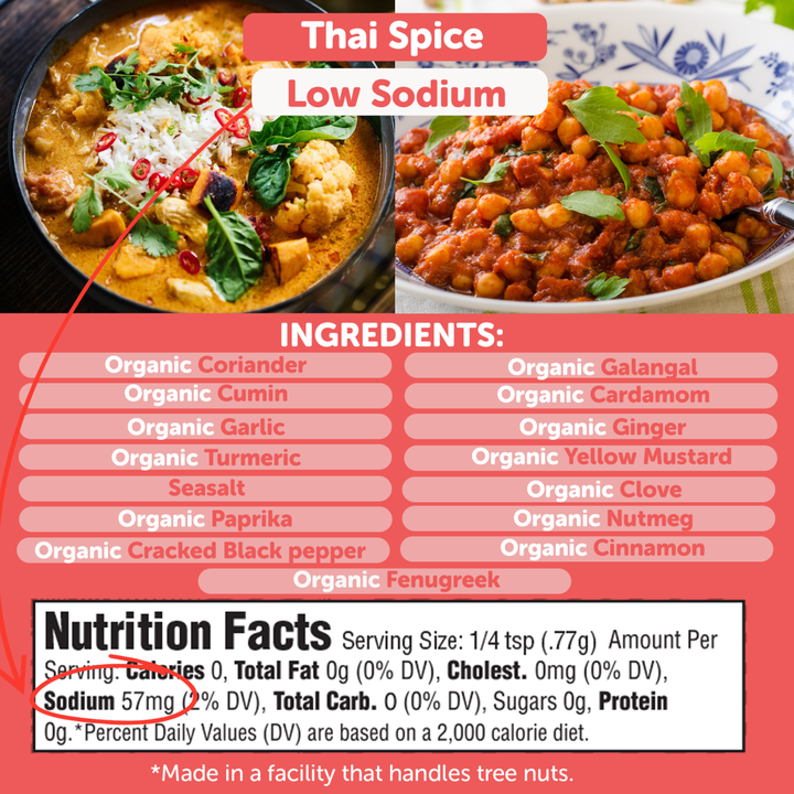 Organic Thai Spice Blend – Low Sodium Thai-Inspired Seasoning - BBQRubs.com