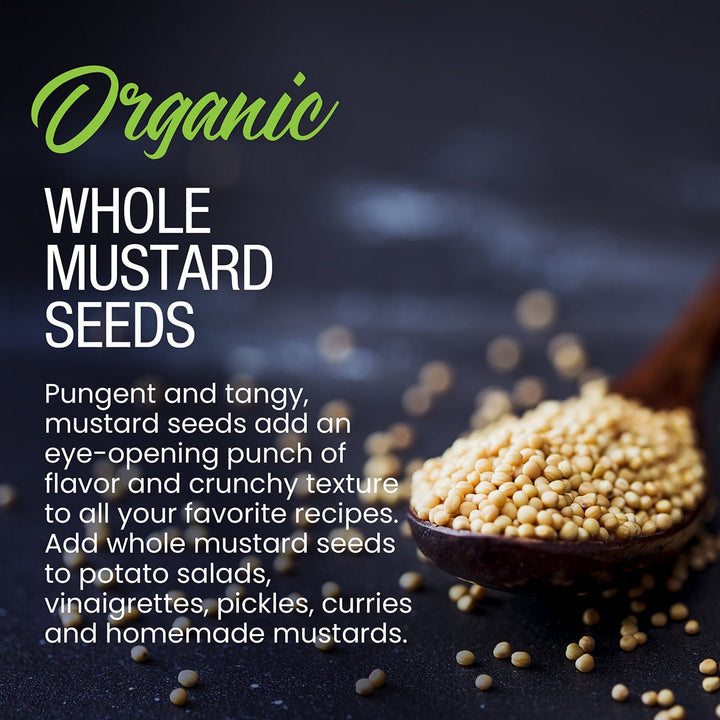 Organic Whole Mustard Seeds - BBQRubs.com