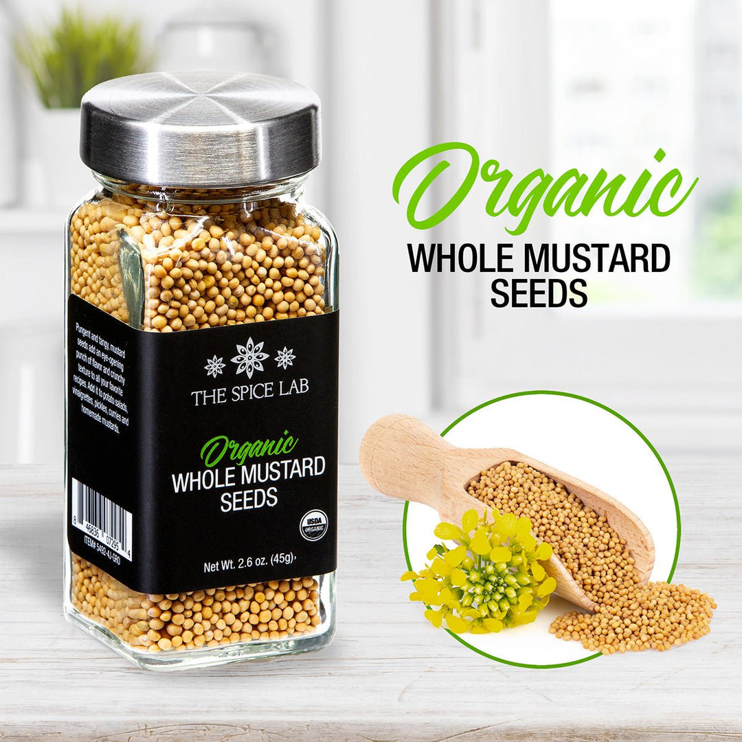 Organic Whole Mustard Seeds - BBQRubs.com