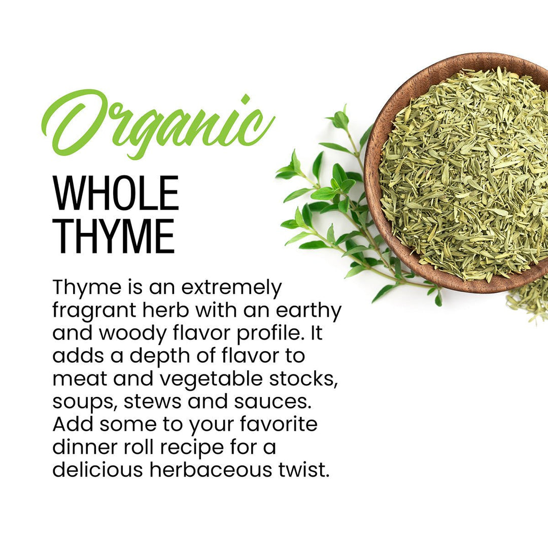 Organic Whole Thyme - BBQRubs.com