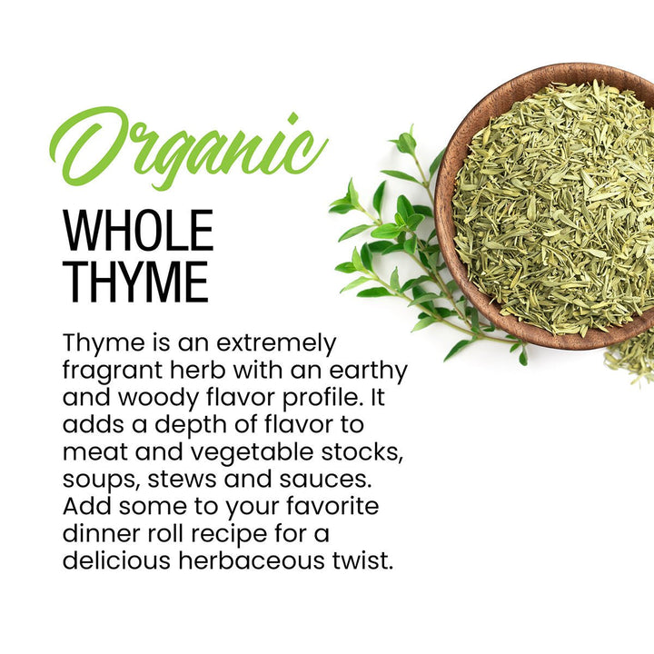 Organic Whole Thyme - BBQRubs.com
