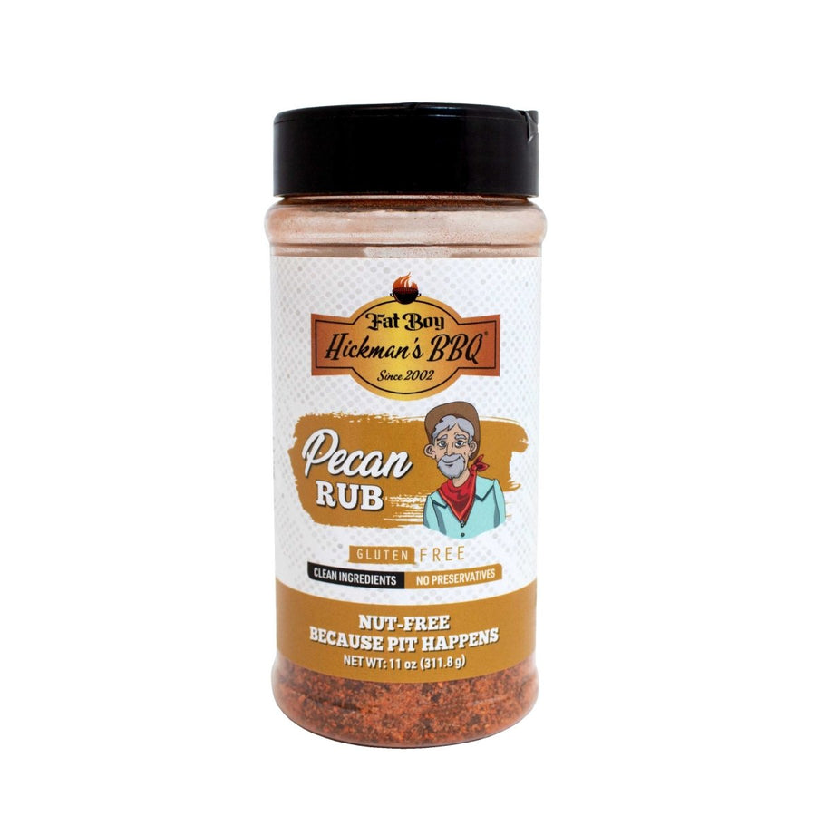 Pecan Natural Gluten Free BBQ Rub 11 oz - BBQRubs.com