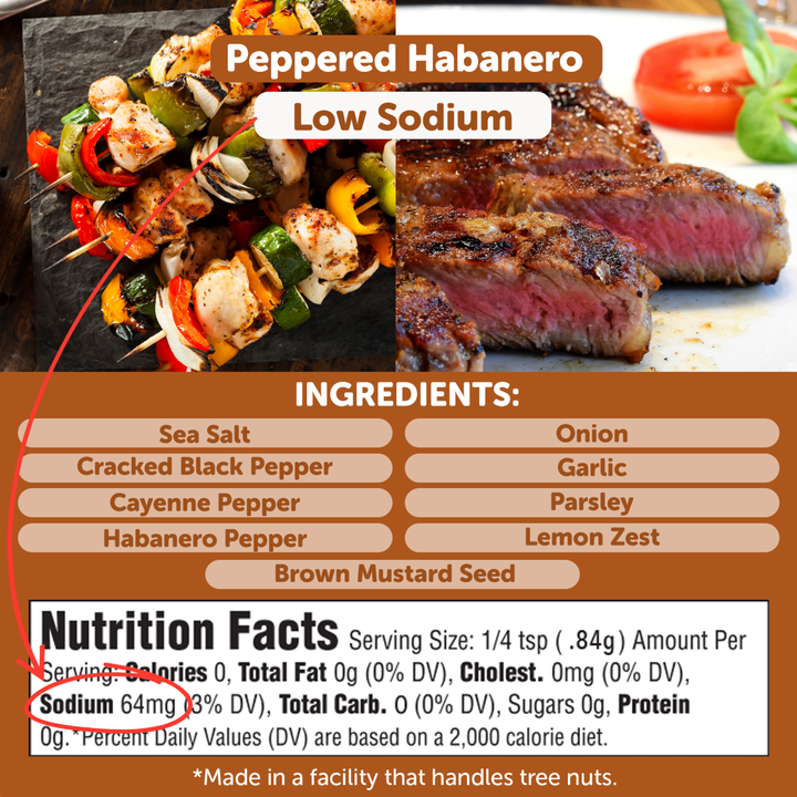 Peppered Habanero Hot Grill Spice – Low Sodium Fiery Blend - BBQRubs.com