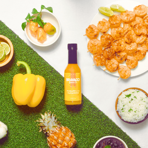 PINEAPPLE & HABANERO HOT SAUCE - BBQRubs.com