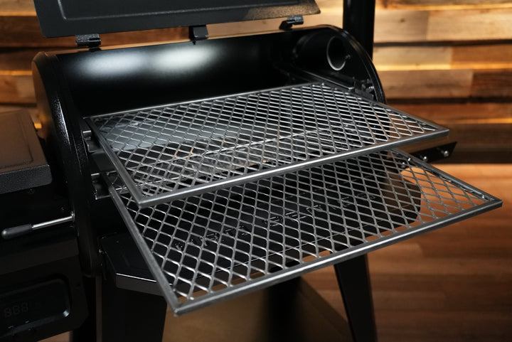Pit Boss Pro 850 / 850DX | Pimp My Grill® Gen2 Slide-Out Rack System - 2 Racks