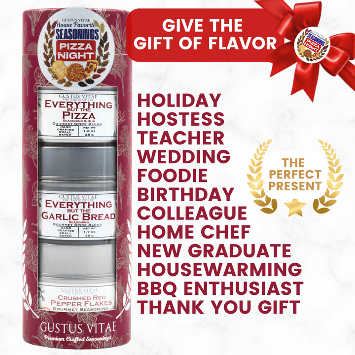 Pizza Night House Favorite Seasonings | Gift Pack Set of 3 - BBQRubs.com