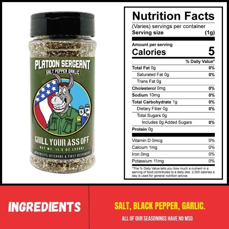 Platoon Sergeant Seasoning - BBQRubs.com