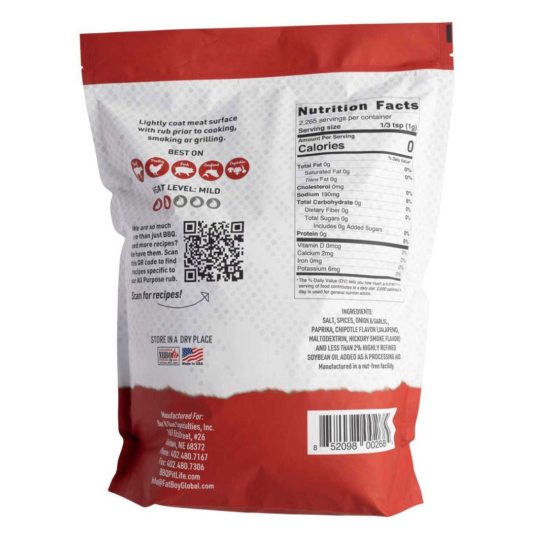 Premium All Purpose Gluten Free Natural BBQ Rub 5 lb - BBQRubs.com