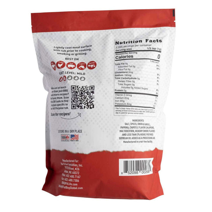 Premium All Purpose Gluten Free Natural BBQ Rub 5 lb - BBQRubs.com